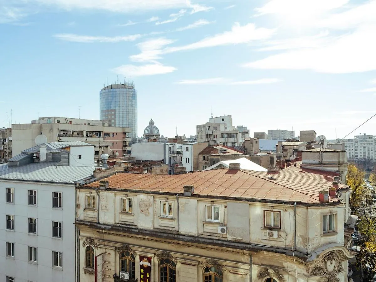 City Center Studio - 180 View - Terrace Bucharest Romania