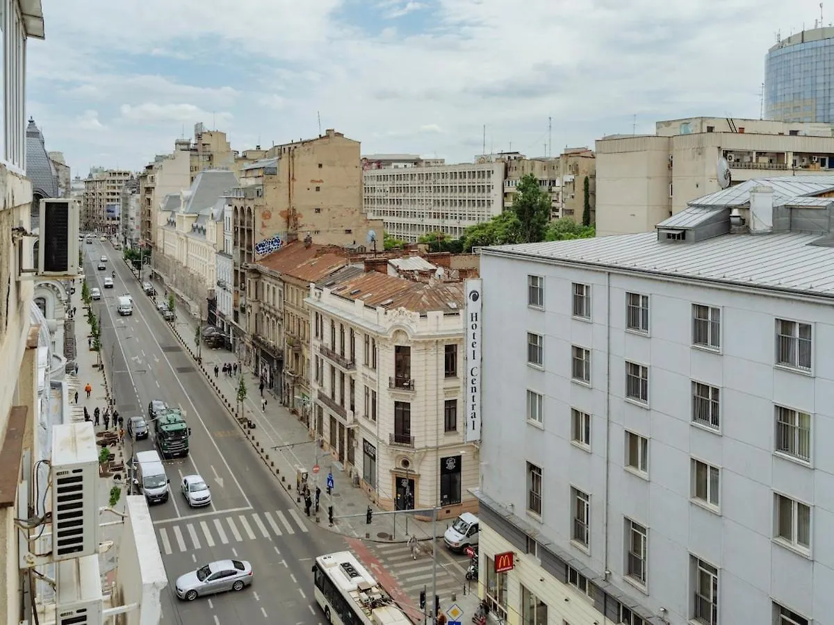 City Center Studio - 180 View - Terrace Bucharest 0*,  Romania